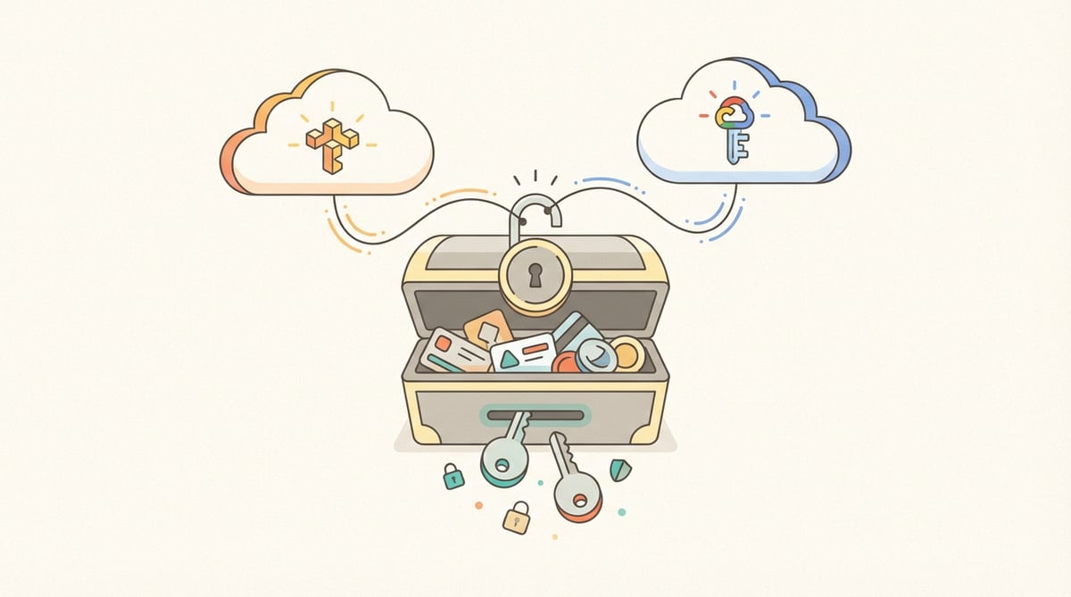 Add AWS and Google Cloud Credentials