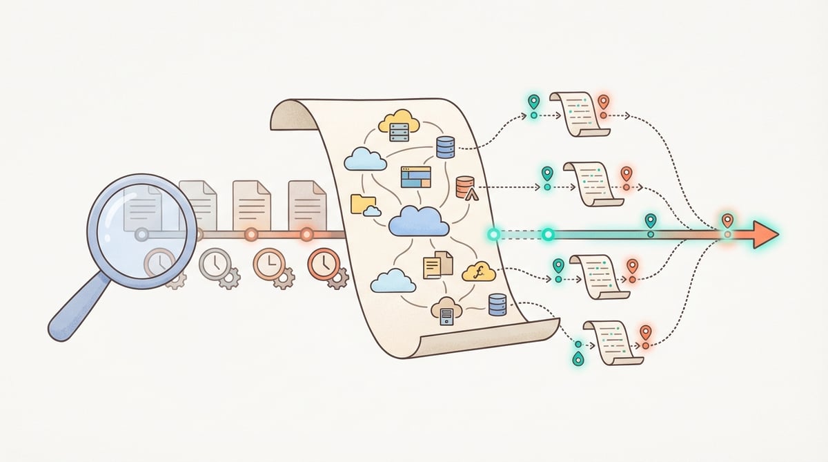 Enhanced version history and new resource-level timelines in Cloud Diagrams