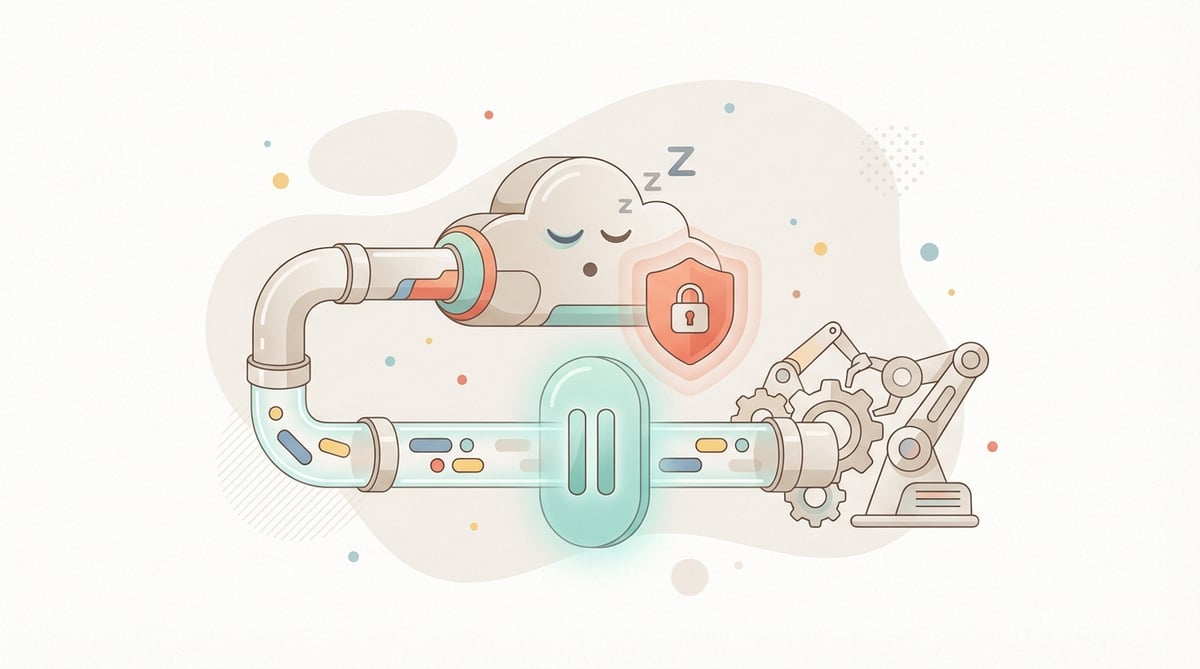 Pause CloudFlow runs with a Sleep node for safer automation
