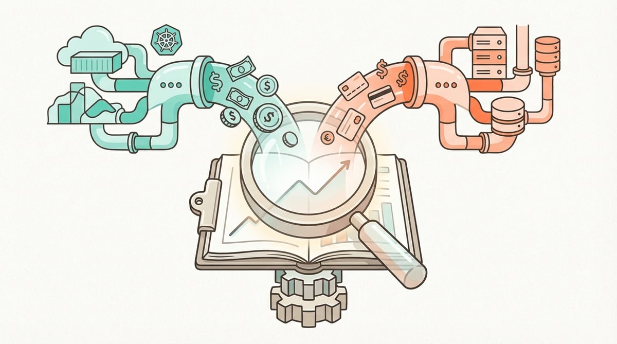 Report on GKE spend *alongside* non-K8s billing data