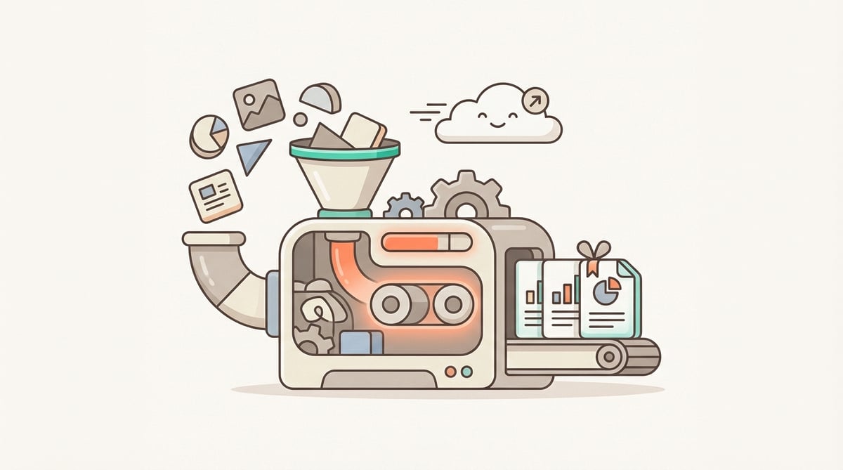 Streamlined dashboard report creation