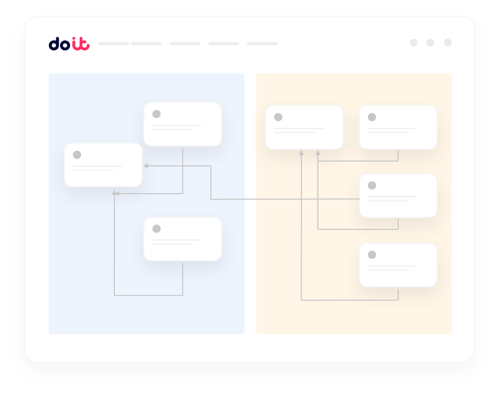 Cloud Diagrams interface showing a live infrastructure map with connected services, cost overlays, and dependency lines across AWS and Google Cloud