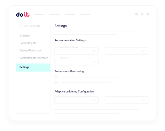 Dashboard showing approval thresholds, spend limits, and pacing controls for commitment guardrails