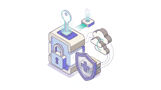 Illustration of the credential broker issuing short-lived just-in-time tokens scoped to a specific remediation task